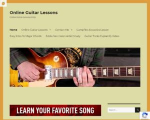 Online Guitar Lessons