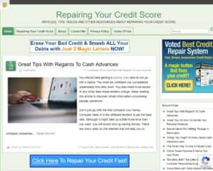 Repairing Your Credit Score